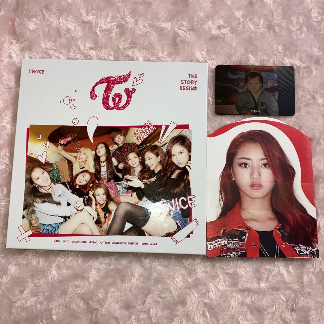 twice the story begin アルバム 幼少期 サナ トレカ - メルカリ