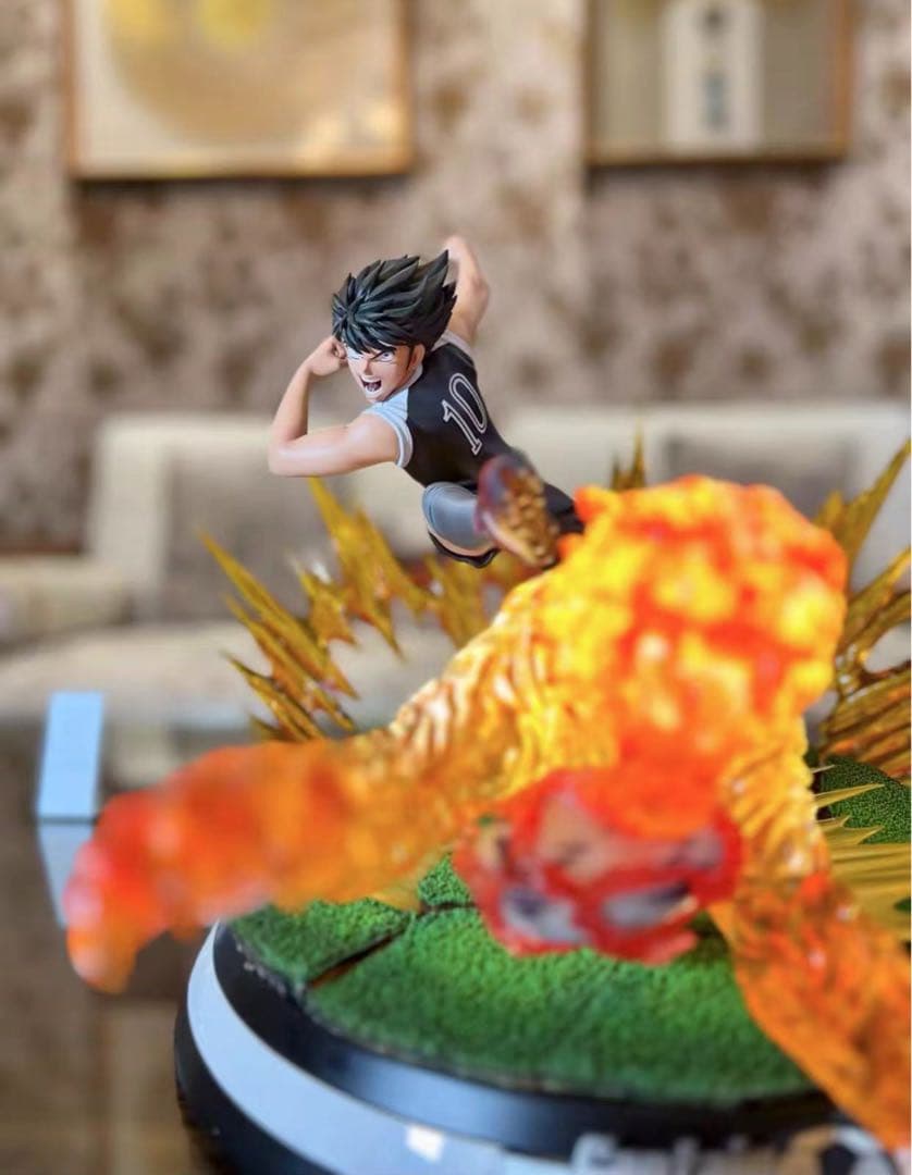 キャプテン翼 日向小次郎 ガレージキット ガレキ スタチュー① - メルカリ