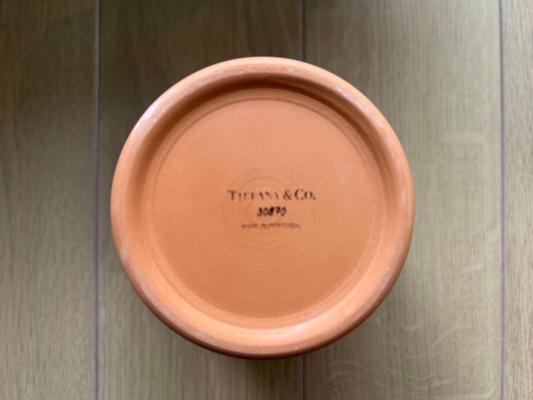 TIFFANY & CO フラワーポット テラコッタ 植木鉢 ティファニー