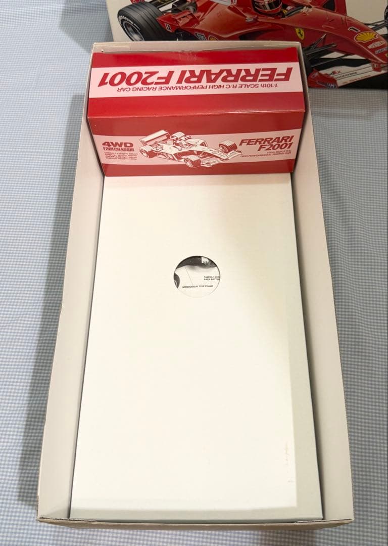 未組み立て】タミヤ◇フェラーリF2001 1/10スケール 4WD 1/10 - メルカリ