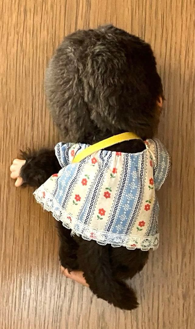 昭和レトロ70s モンチッチ ぬいぐるみ セキグチ 希少 ブルーアイ