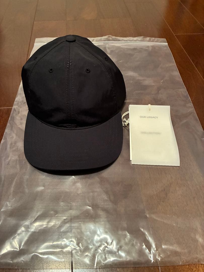 Our Legacy Peached Nylon Ballcap アワーレガシー Our Legacy - Ballcap Blue Depth Peached Nylon