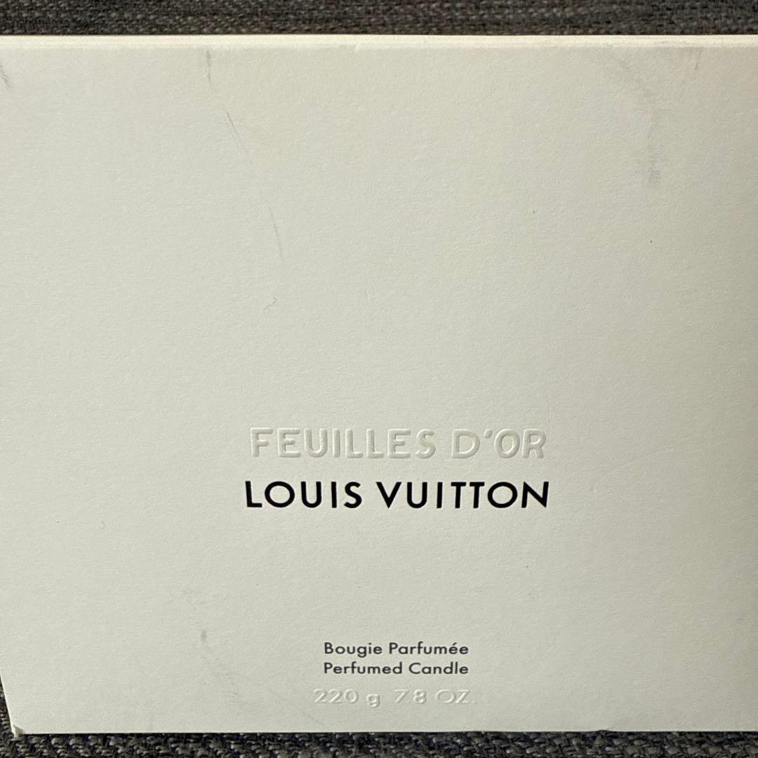 Louis Vuitton フレグランスキャンドル FEUILLES D'OR - メルカリ