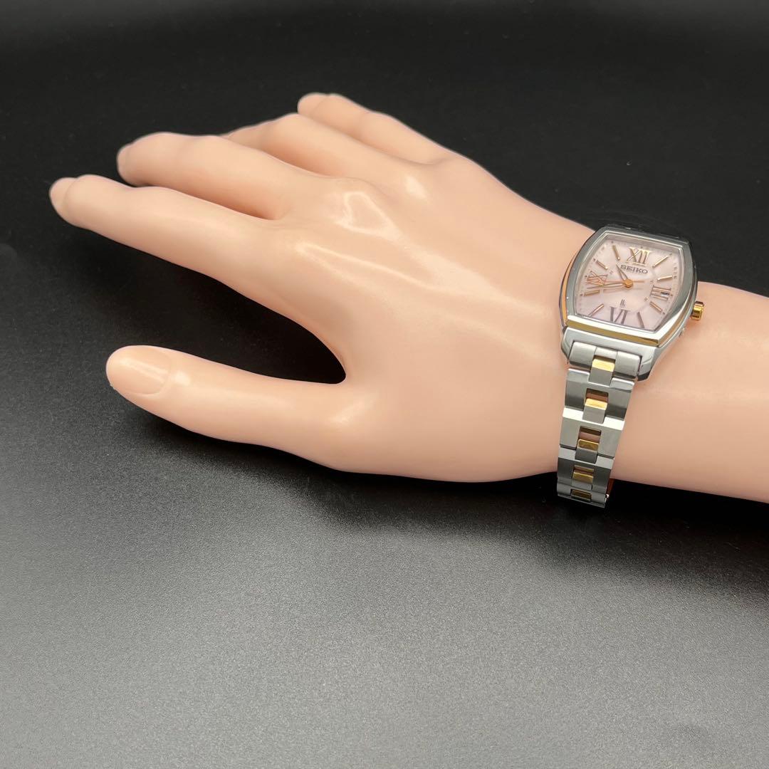 稼動 腕時計 SEIKO lk セイコー ルキア 電波ソーラー トノー D76