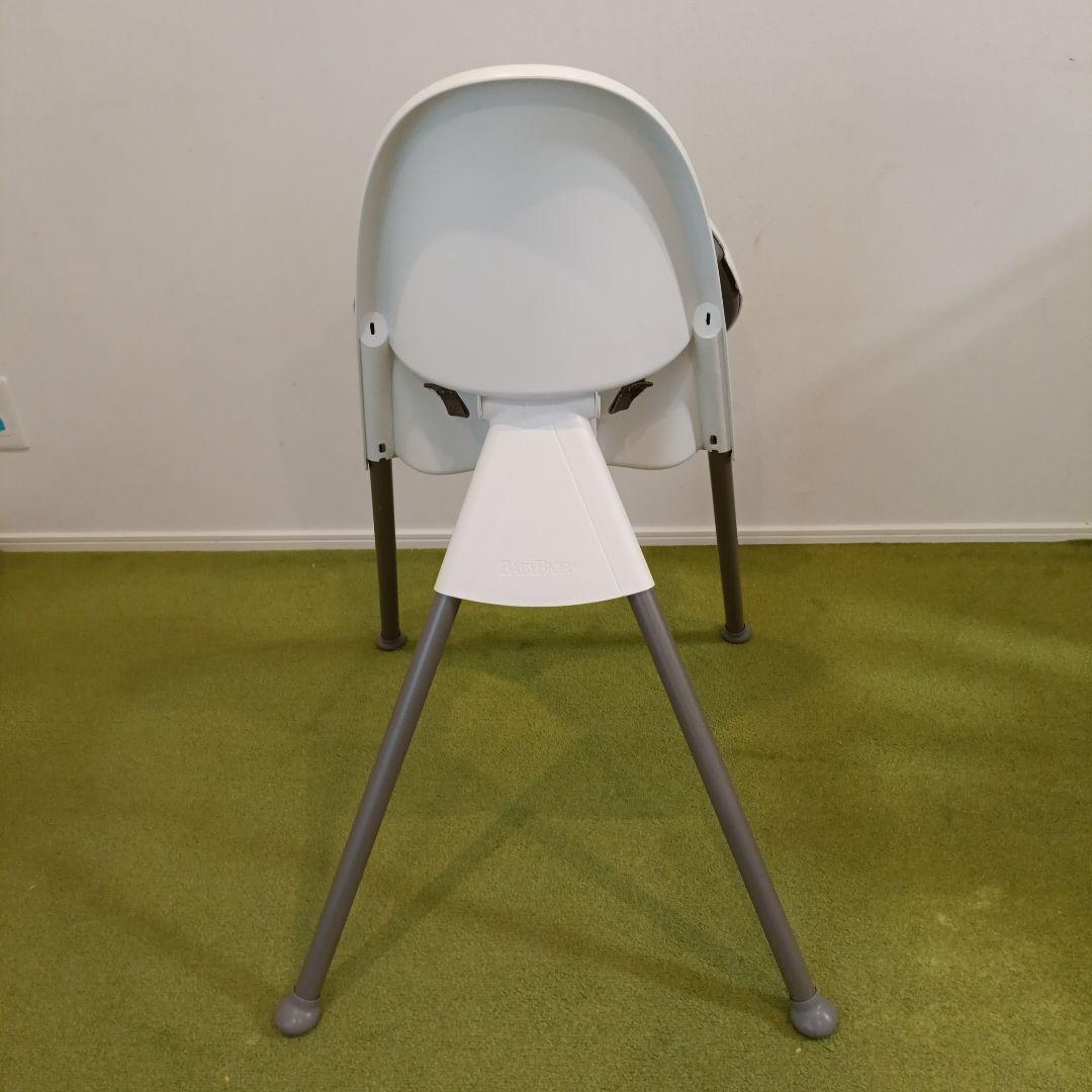 廃盤品】BabyBjorn ベビービョルン ハイチェア グレー脚 ハーネス付