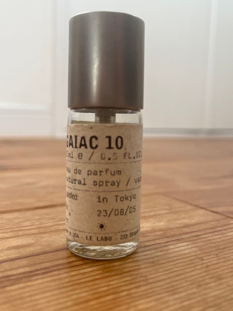 LE LABO GAIAC 10 オードパルファム 15ml 残量４割程度 楽天市場】LE LABO ル ラボ ガイアック 10 GAIAC 10 オードパルファム