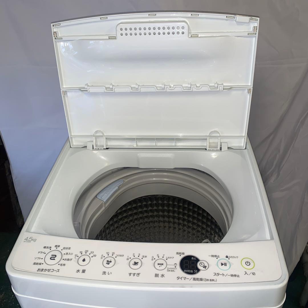 11r35 Haier ハイアール 4.5kg 全自動洗濯機 JW-E45CE