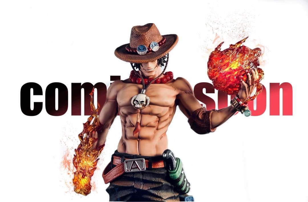 ワンピース ポートガス・D・エース ガレージキット フィギュア1/8POP