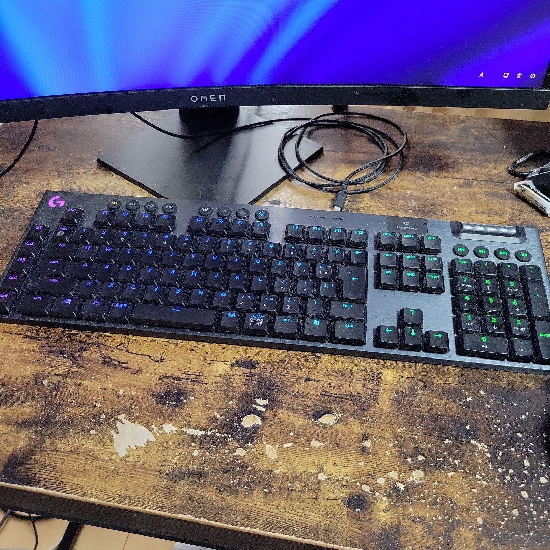 Logicool G913 Wireless (Clicky) RGBキーボード ロジクール G913 TKL LIGHTSPEED Wireless RGB Mechanical Gaming