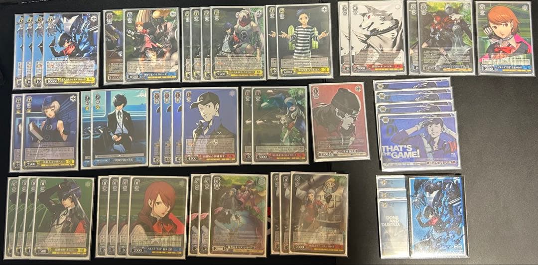 ヴァイスシュヴァルツ】ペルソナ3 リロード 枝扉デッキ + デッキパーツ