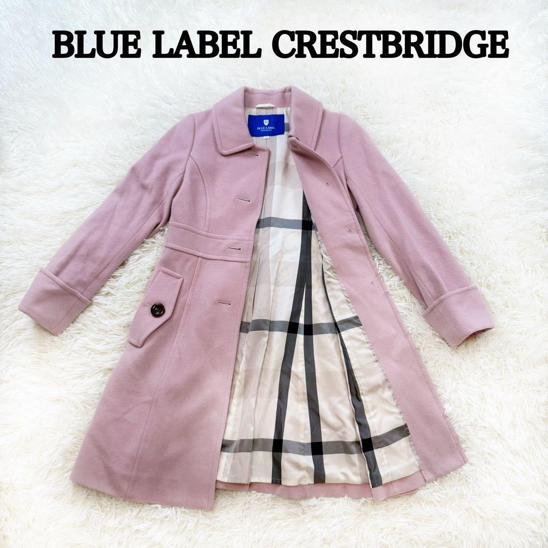 BLUE LABEL CRESTBRIDGE ウールコート ピンク 36 - メルカリ