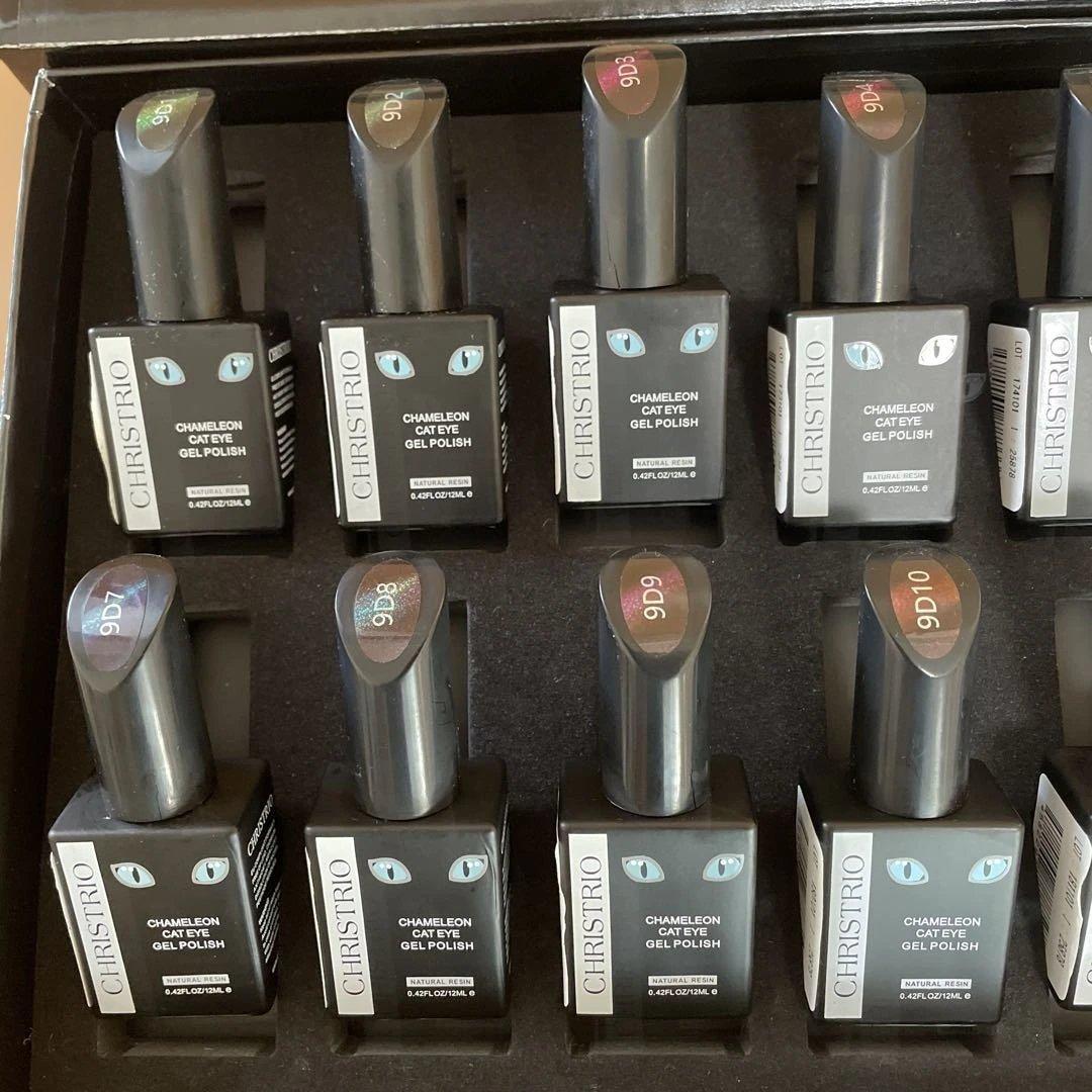 CHRISTRIO キャッツアイジェルポリッシュ 12本セット
