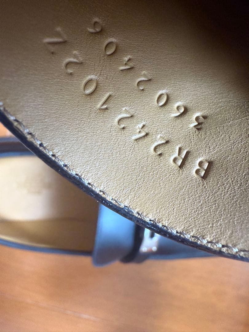 【美品】HERMÈS エルメス モカシン《アイコン》36 黒