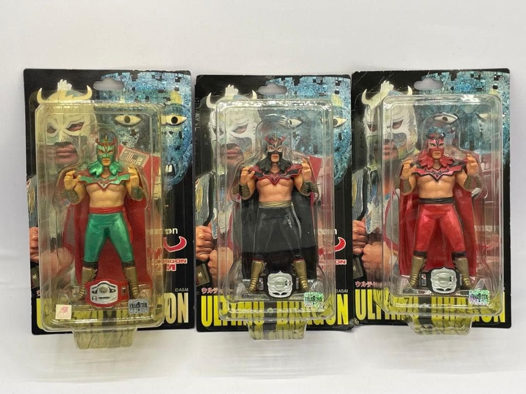ウルティモ・ドラゴン フィギュア デポマート キャラプロ GXM プロレス ウルティモドラゴン ハヤブサ プロレス フィギュア 2体セット｜Yahoo