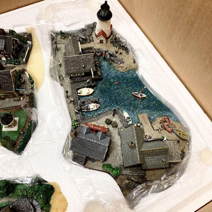 ダンバリーミント 海辺の街並み Fisherman's Cove ジオラマ - メルカリ