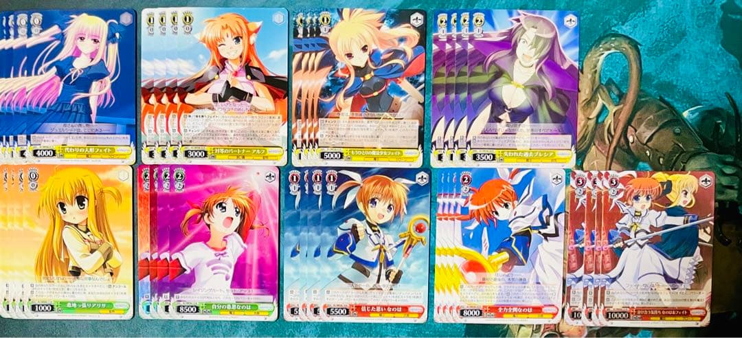 ヴァイスシュヴァルツ リリカルなのは StS 1st A's 2nd 各種4コン