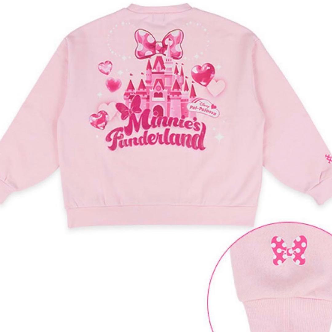 パルパル トレーナー ミニー ファンダーランド ディズニー ピンク