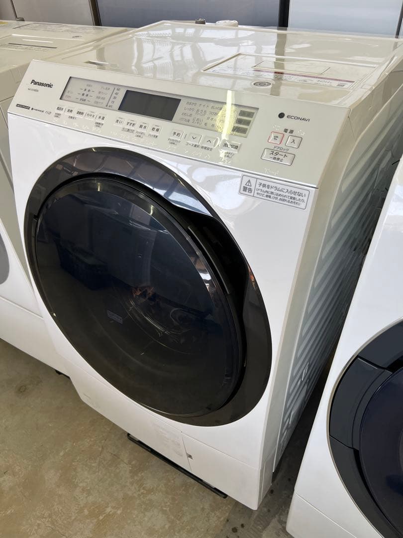 2021年式 11kg 6kg Panasonic 洗濯機 NA-SVX80BL - メルカリ