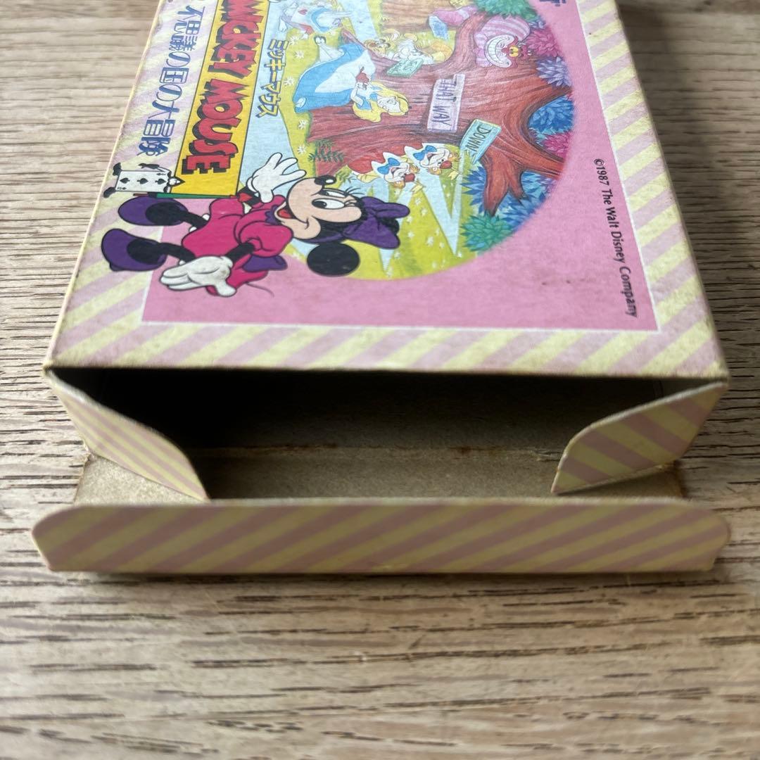 ミッキーマウス 不思議の国の大冒険 ファミコンソフト 箱説明書付き
