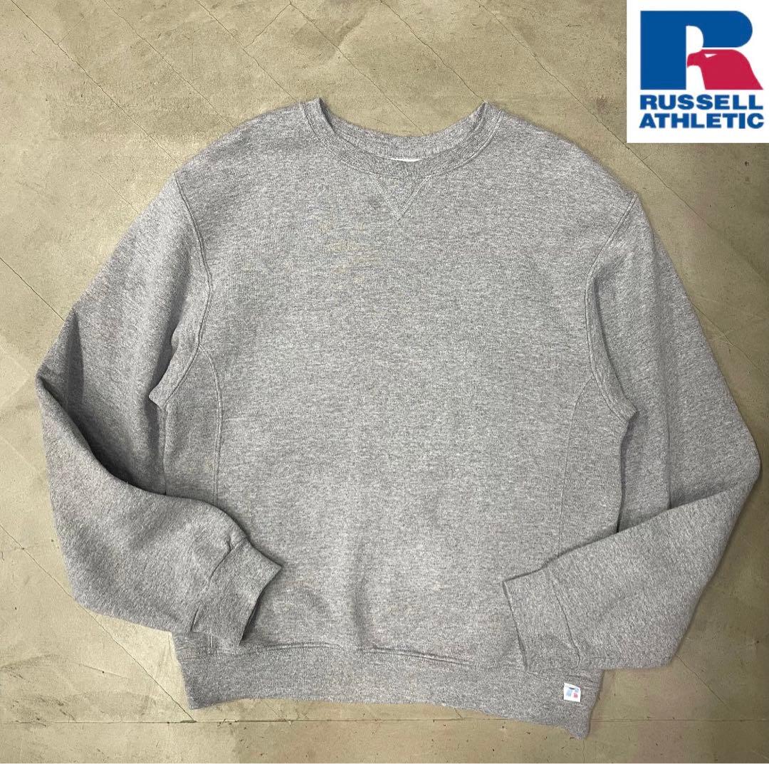 00s RUSSELL ATHLETIC 無地スウェット グレー ラッセル - メルカリ