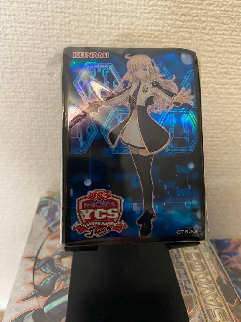 早い者勝ち！！【未開封】遊戯王 ycsj 閃刀姫レイ スリーブ 100枚