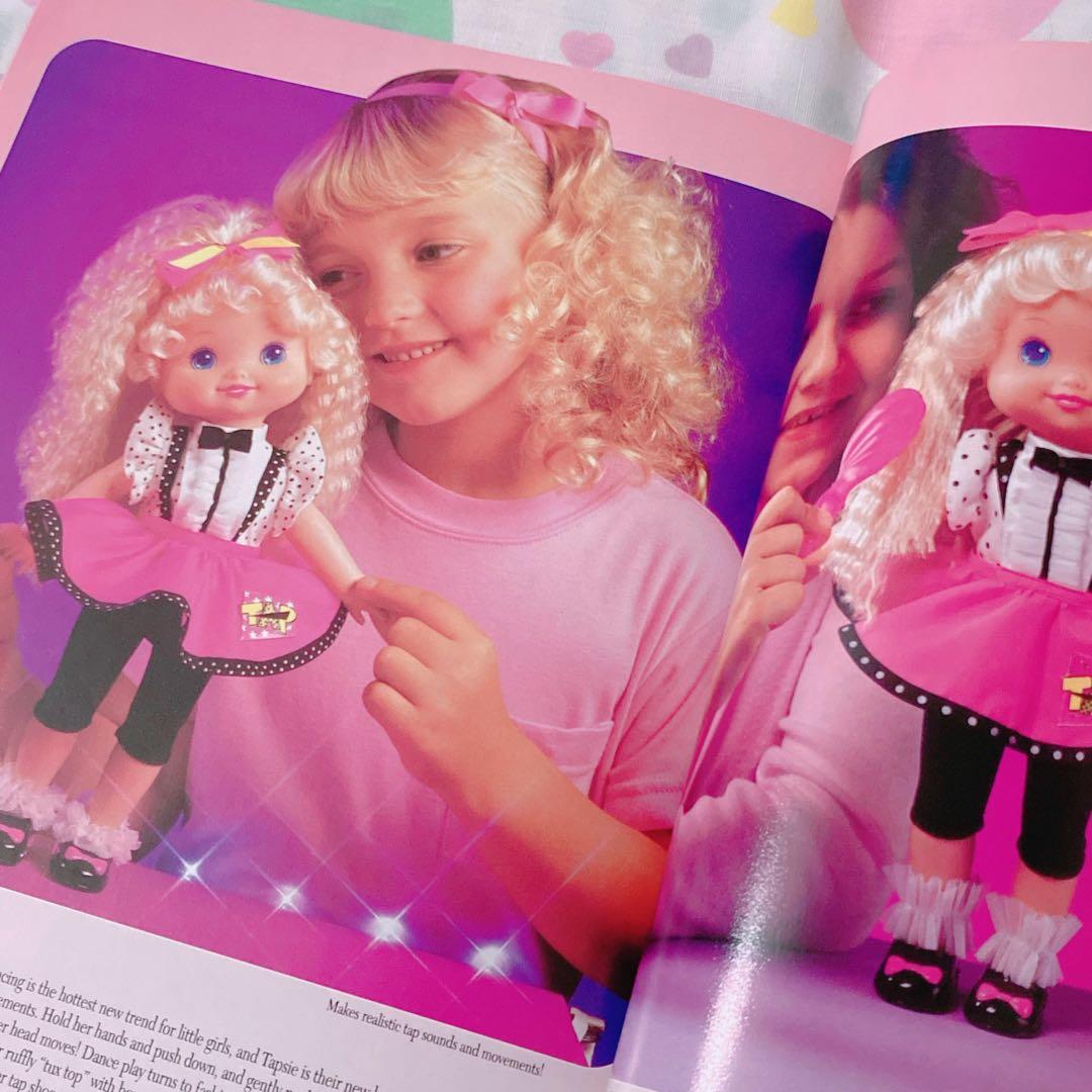 ♡マテル カタログ 1991 レトロファンシートイ バービー spank♡