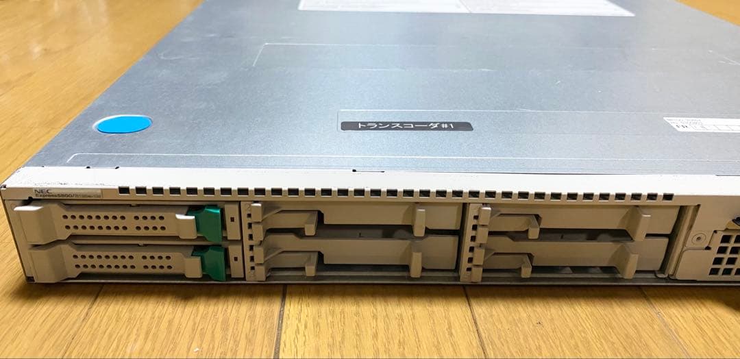 高性能サーバー NEC Xeon E5 16GB 1.5TB 20c40t