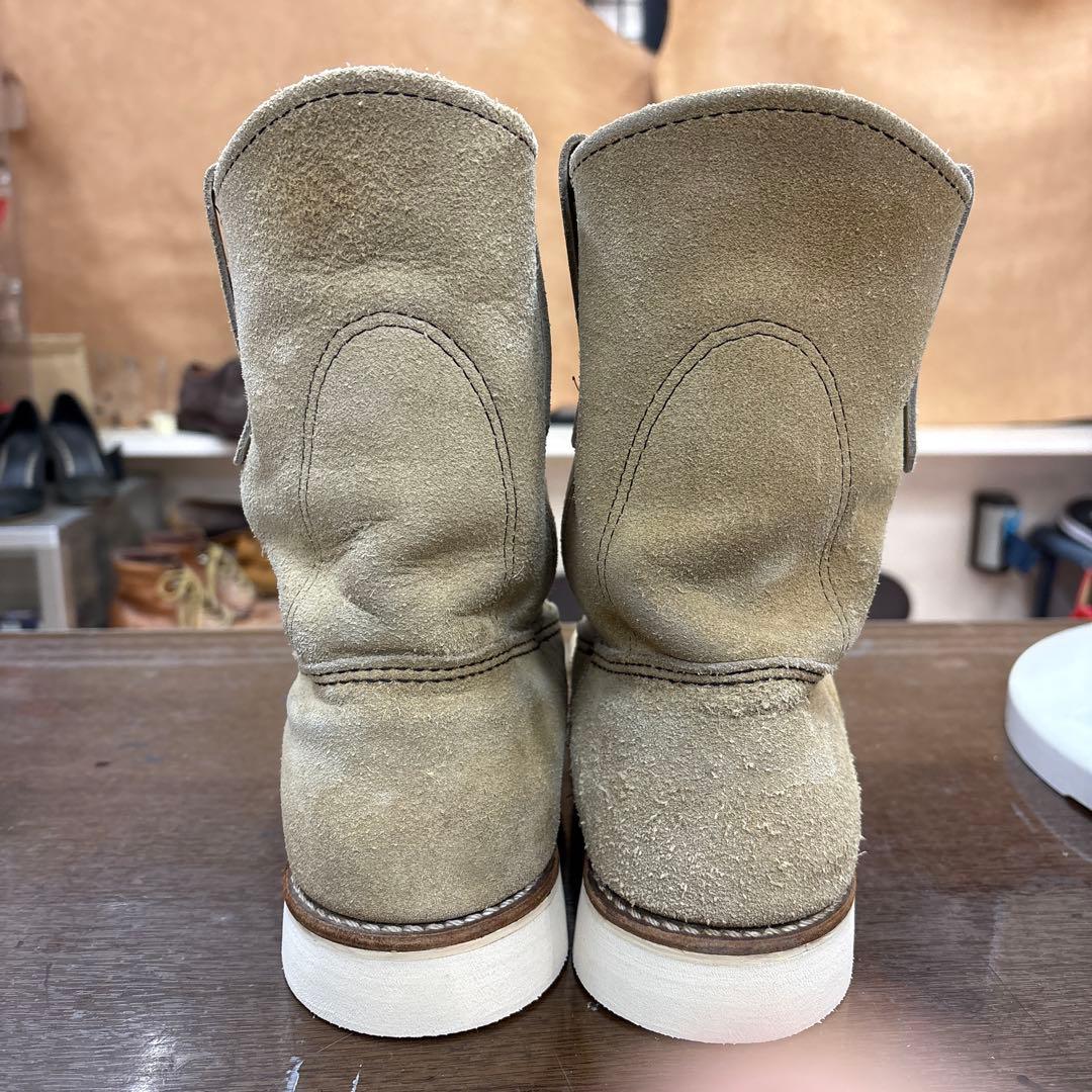 RED WING 8168 ペコス 7 1/2 E Vibram新品ソール - メルカリ