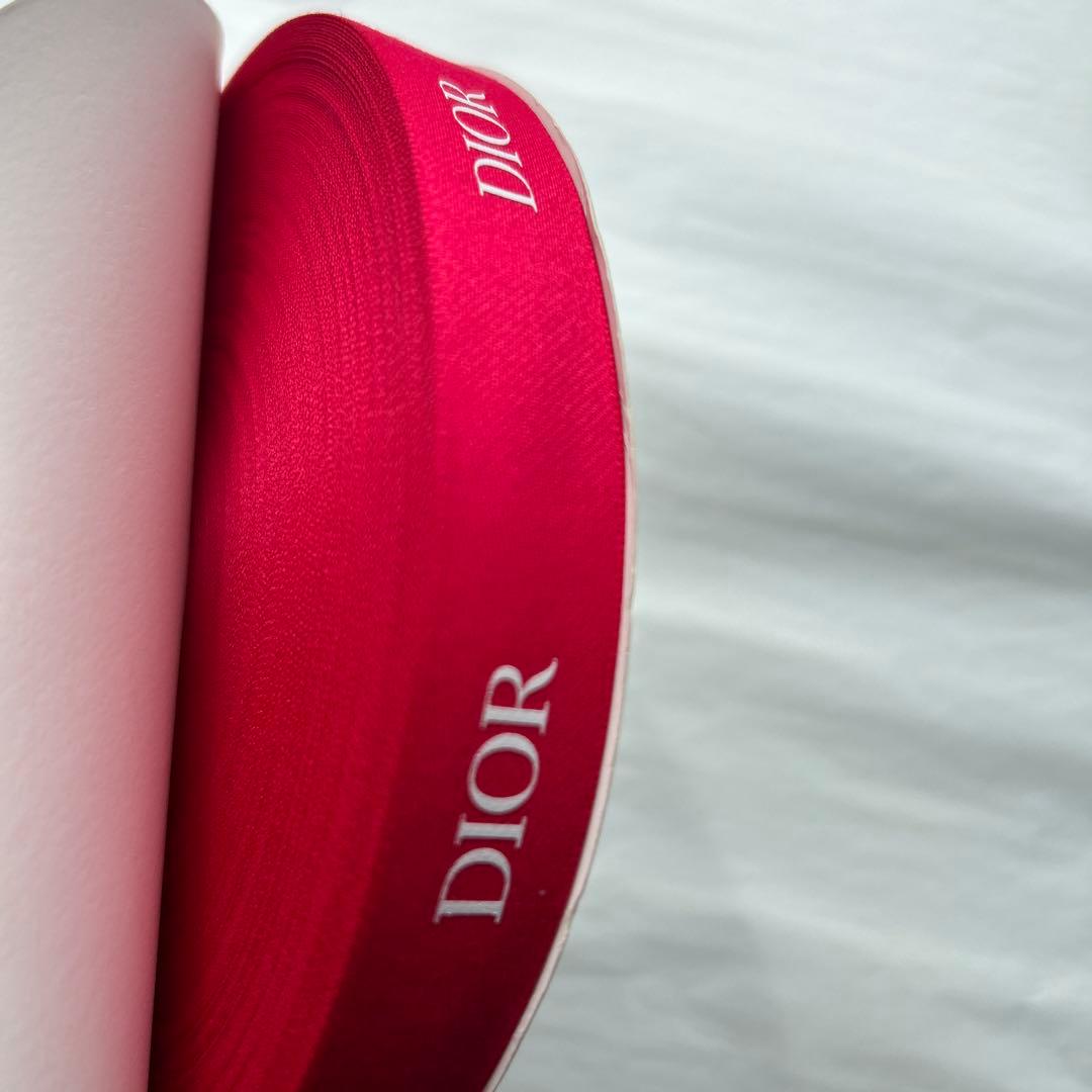 ディオール 2024年限定 マゼンタレッドリボン 1ロール 50メートル