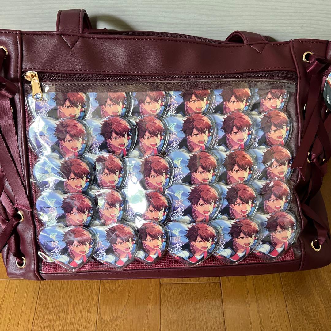 あんスタ 守沢千秋缶バッジ A4痛バ 願望缶 - メルカリ