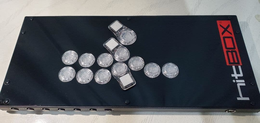 hitBOX ULTRA アーケードコントローラー　レバーレス Amazon | Haute42 アケコン レバーレス レバーレスコントローラー 格闘