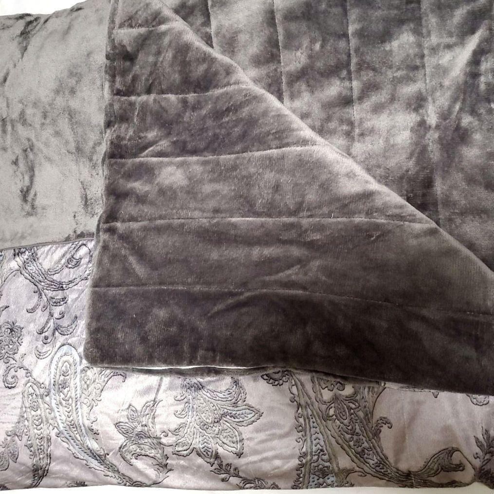 モリリン あったか6層毛布 ダブル シルバーグレー 防寒 ジャパネット