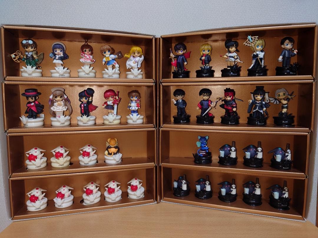 CLAMPノキセキ チェス ピース 全36種 フルコンプ 収納用オリジナル