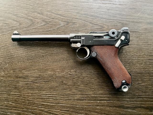 激レア！タナカ ルガーP08 マリーネ 6インチ ガスブローバック タナカ ルガー P08 ガスブローバックガスガン レビュー - YouTube