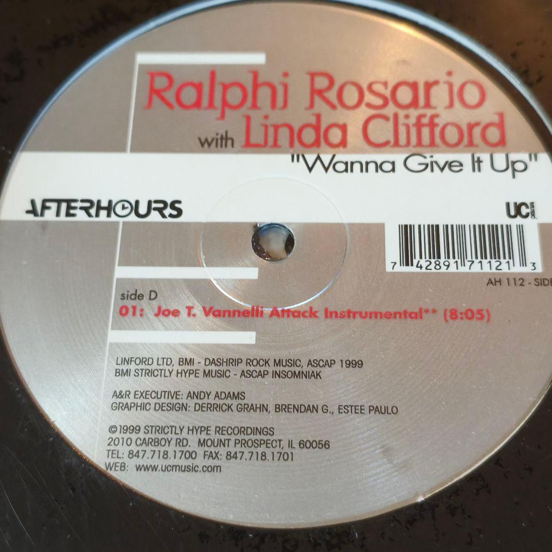 ●Ralphi Rosario - Wanna Give It Up /EMMA