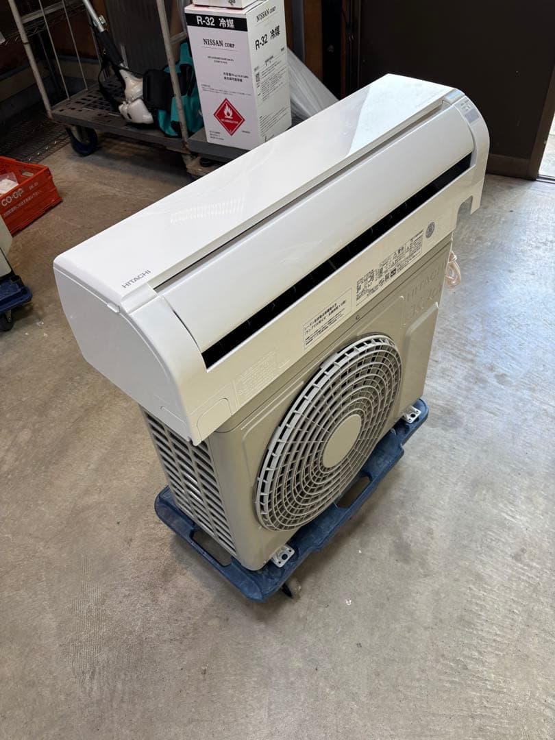 ⭕️ 2023年製 日立エアコン　2.2kw 主に6畳用　取り付け工事対応可