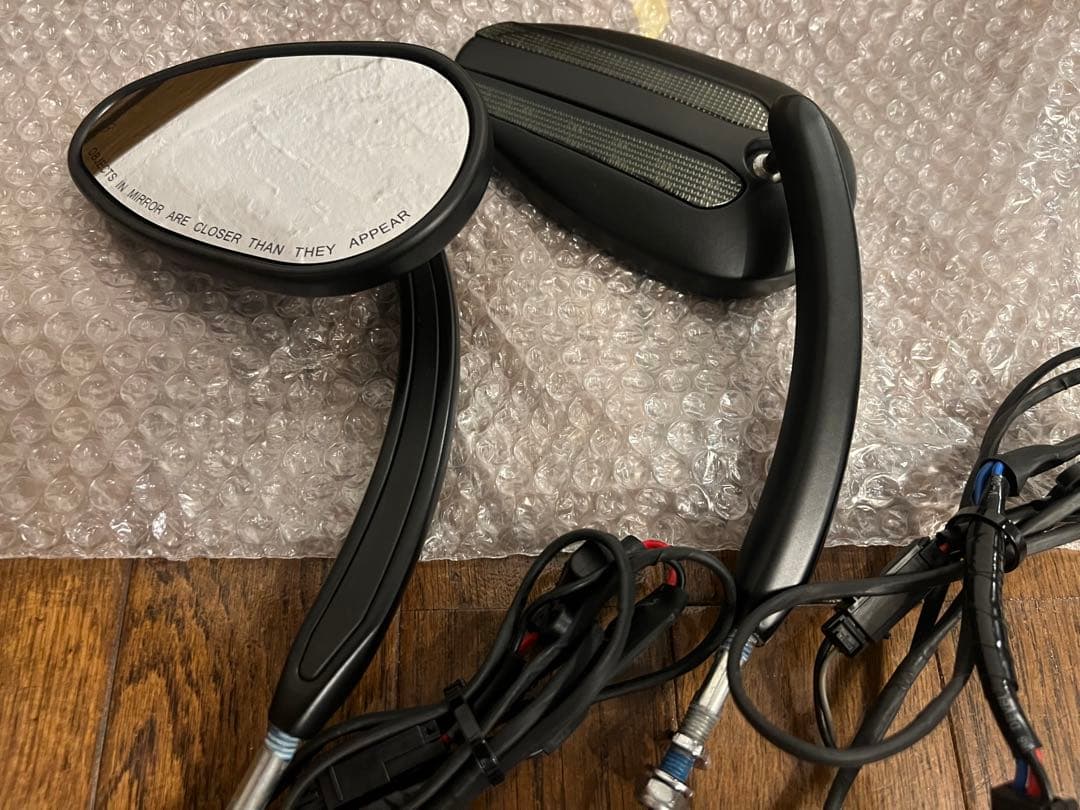 ハーレー純正ランニングライトインジケーターミラーミラーウィンカー