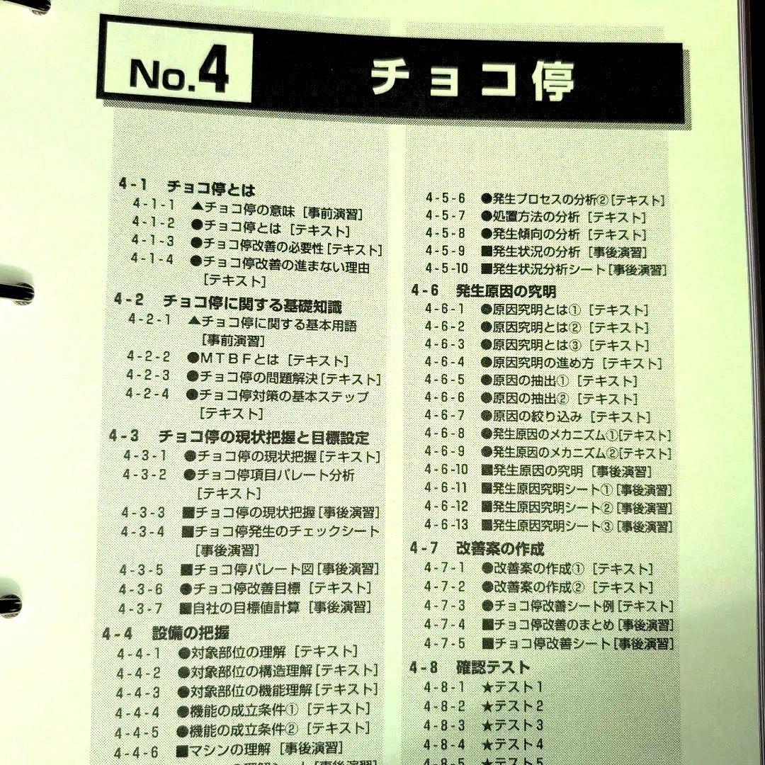 製造社員のための 自習型 教育ツール集