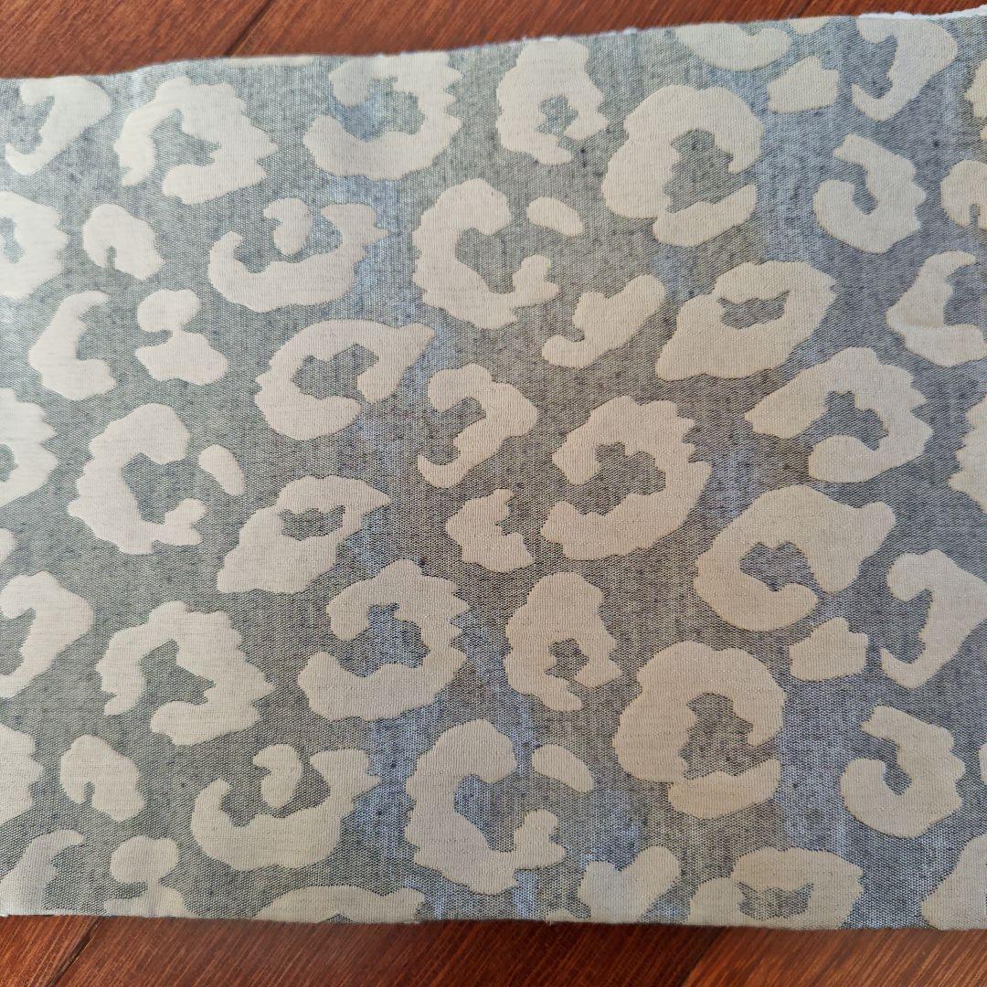 ろっこや 半幅帯 モザイクレース レオパード リバーシブル