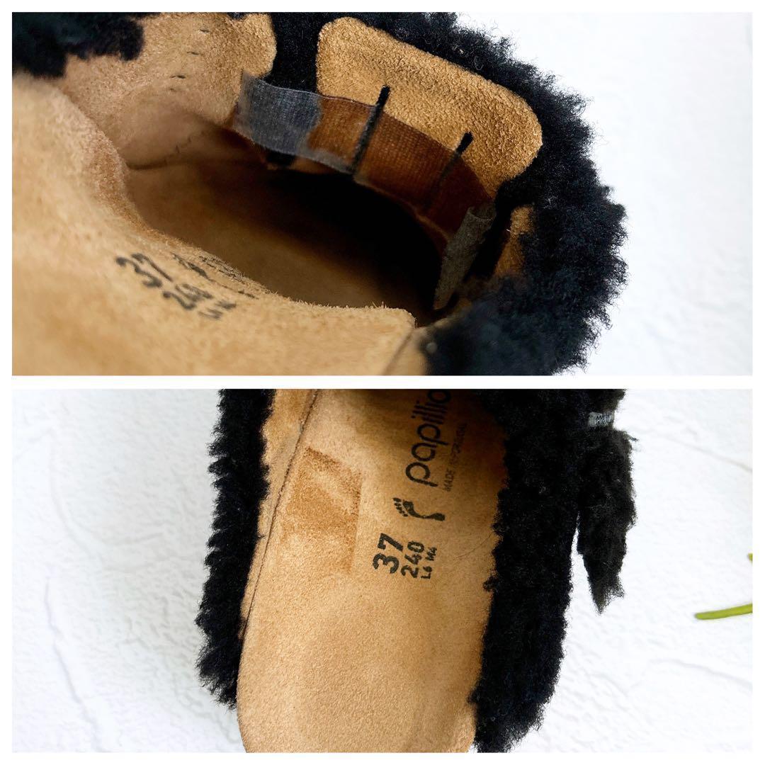 《専用》ビルケンシュトック FANNY TEDDY ボアサンダル ラムウール 黒