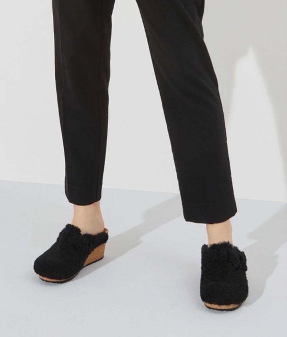 《専用》ビルケンシュトック FANNY TEDDY ボアサンダル ラムウール 黒