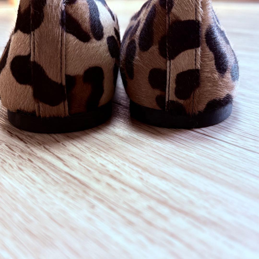 pretty Ballerinas ヒョウ柄 レオパード フラットシューズ 37