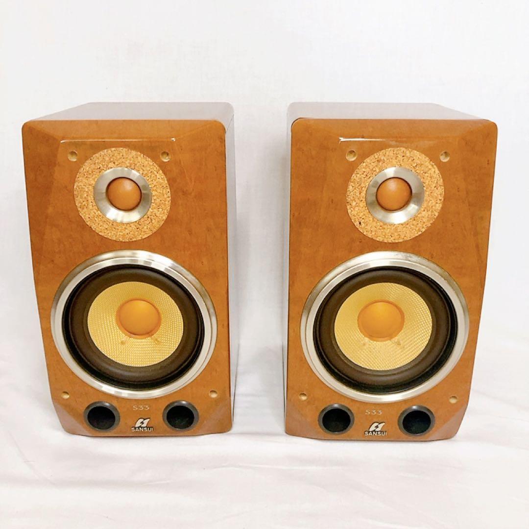 SANSUI サンスイ スピーカー S33 - メルカリ