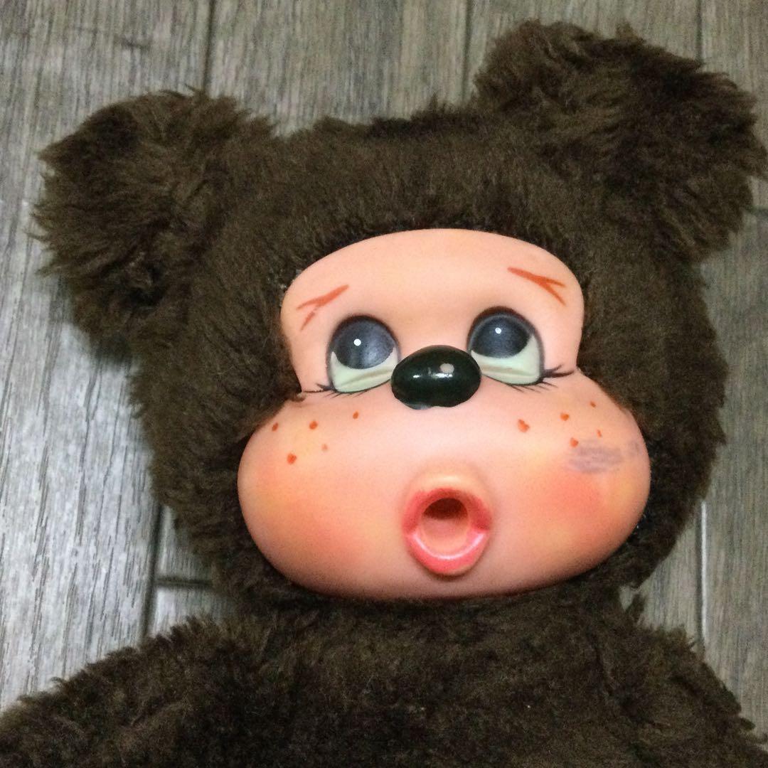 昭和レトロ、当時物】70年代 セキグチ こぐまのグッチ ぬいぐるみ