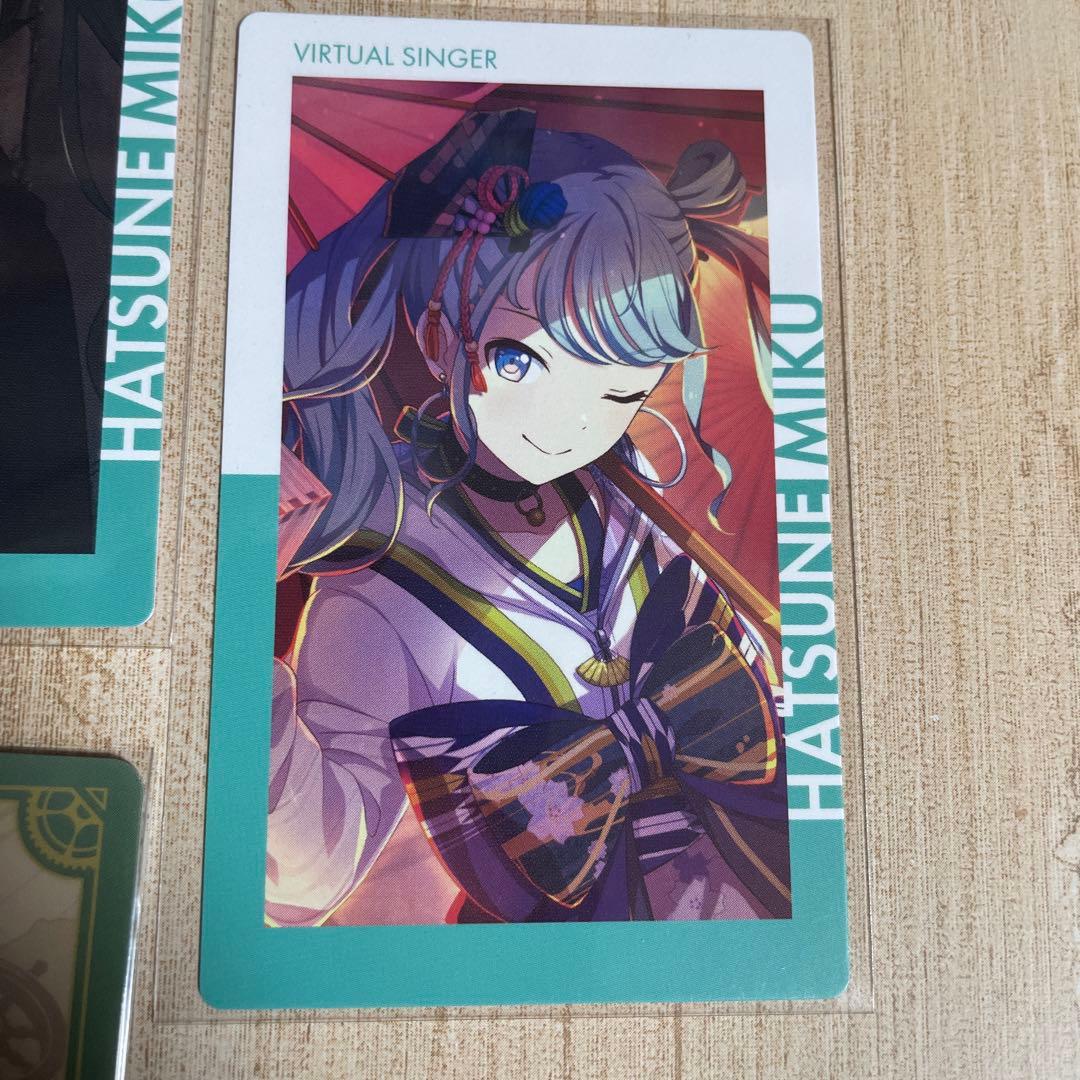 初音ミク プロセカ バチャシン ミクCULTURE ウエハース エピカ 15点