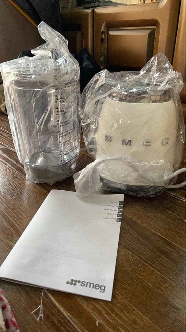 SMEG ホワイト ミキサー ブレンダー スメッグ BLF01WHJP 1.5L