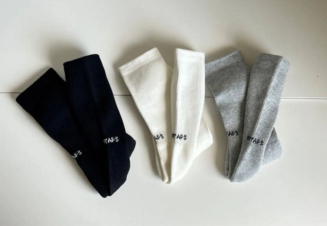 新品未使用 ダブルタップス WTAPS ソックス 靴下 3点セット - メルカリ