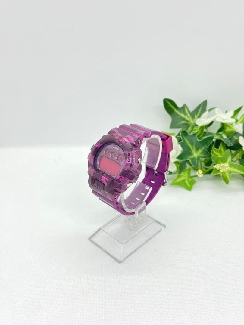 稼動 G-SHOCK DW-6900CF ピンクパープル 迷彩 カモフラージュ - メルカリ