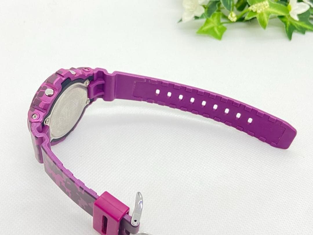 稼動 G-SHOCK DW-6900CF ピンクパープル 迷彩 カモフラージュ - メルカリ