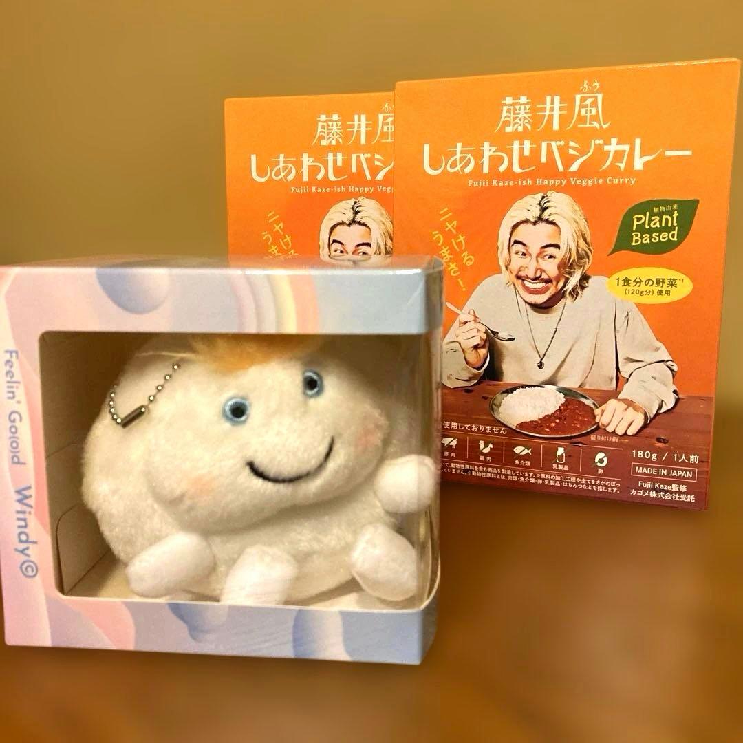 Windyちゃんと藤井風カレー2個セット 藤井風（ふう）しあわせベジカレーを食べたい | 機嫌よく生きる